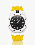 Silicone Strap & Case Royal Pop Ocho Negro(Customize  Colors)