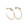 [Plus&Max]JUSTE EARRINGS GOLD DIAMONDS 1.8MM