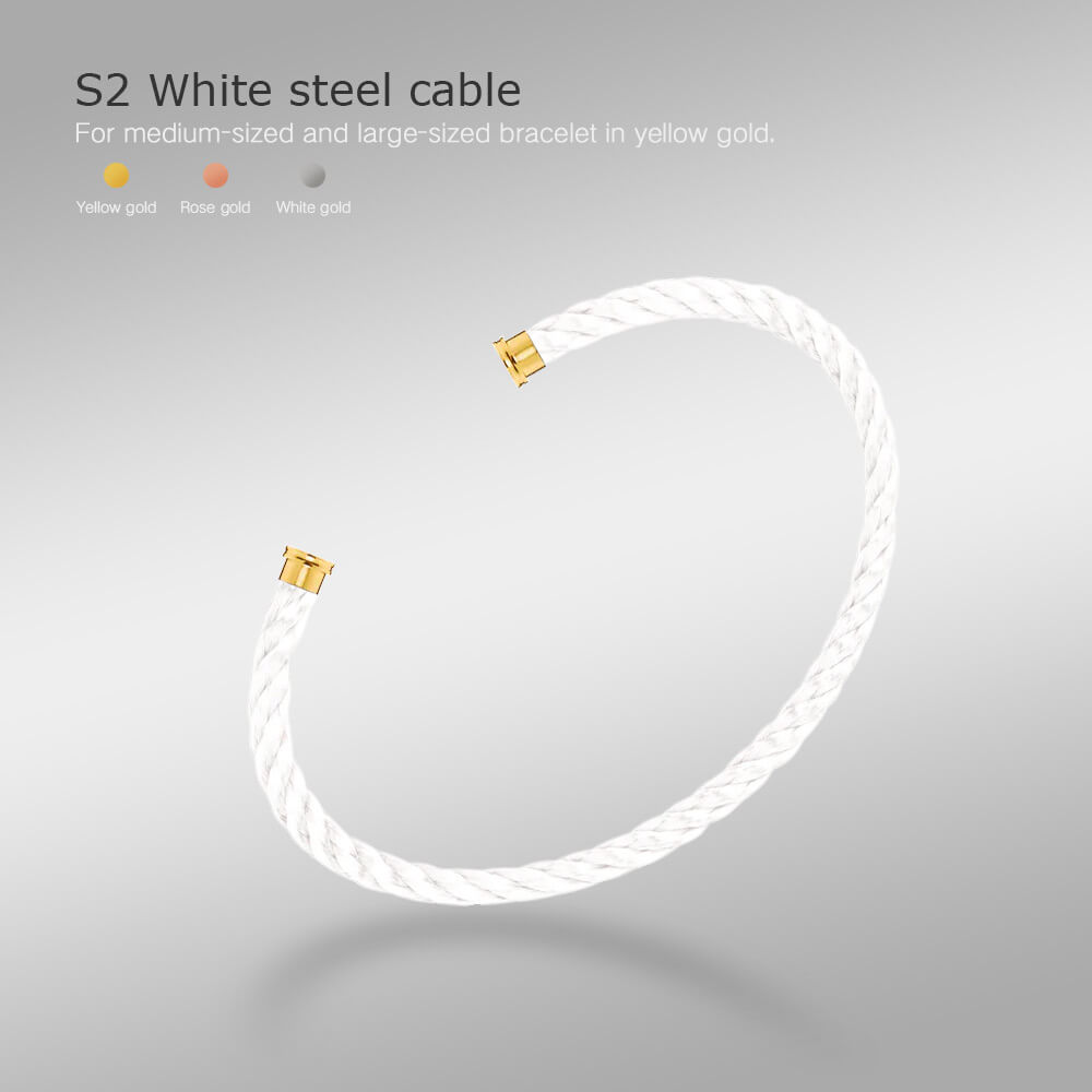 [Max Jewelry ]FORCE SERIES BRACELET CABLES 50 CHOICES (DIY SELECTION)