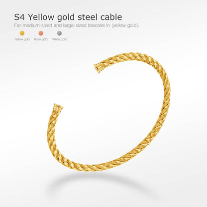 [Max Jewelry ]FORCE SERIES BRACELET CABLES 50 CHOICES (DIY SELECTION)