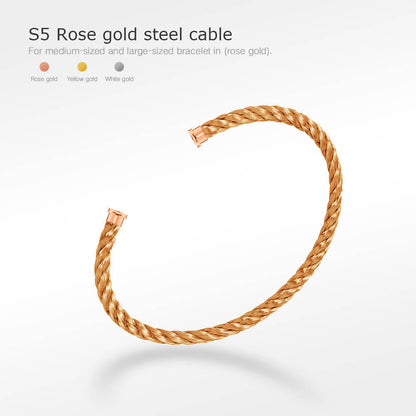 [Max Jewelry ]FORCE SERIES BRACELET CABLES 50 CHOICES (DIY SELECTION)