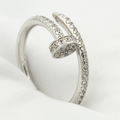 [Plus&Max]JUSTE RING 1.8MM SILVER DIAMONDS