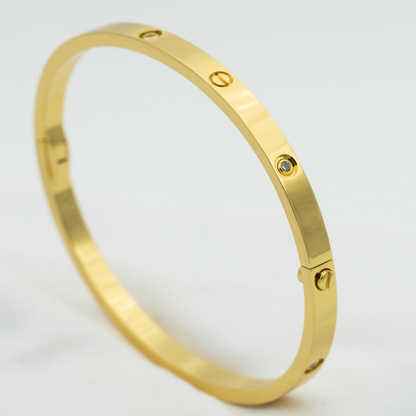 [Max Jewelry ]LOVE BRACELET 3.65MM 6 DIAMONDS