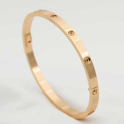[Max Jewelry ]LOVE BRACELET 3.65MM 10 DIAMONDS