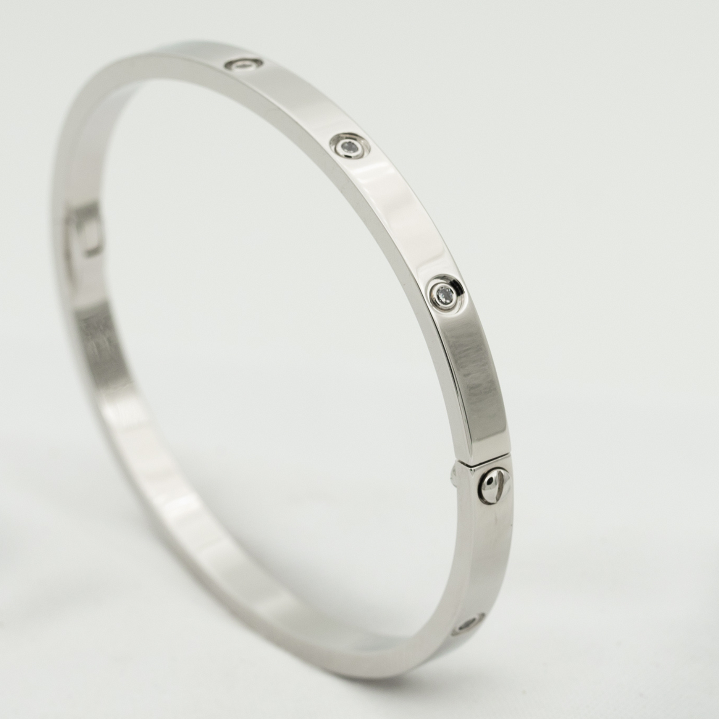 [Max Jewelry ]LOVE BRACELET 3.65MM 10 DIAMONDS