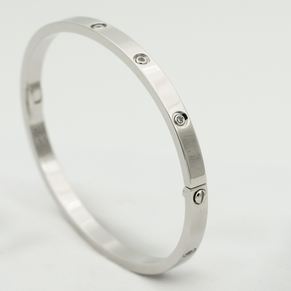 [Max Jewelry ]LOVE BRACELET 3.65MM 10 DIAMONDS