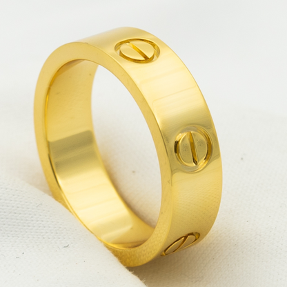 [Max Jewelry ]LOVE RING 5.5MM NO DIAMOND