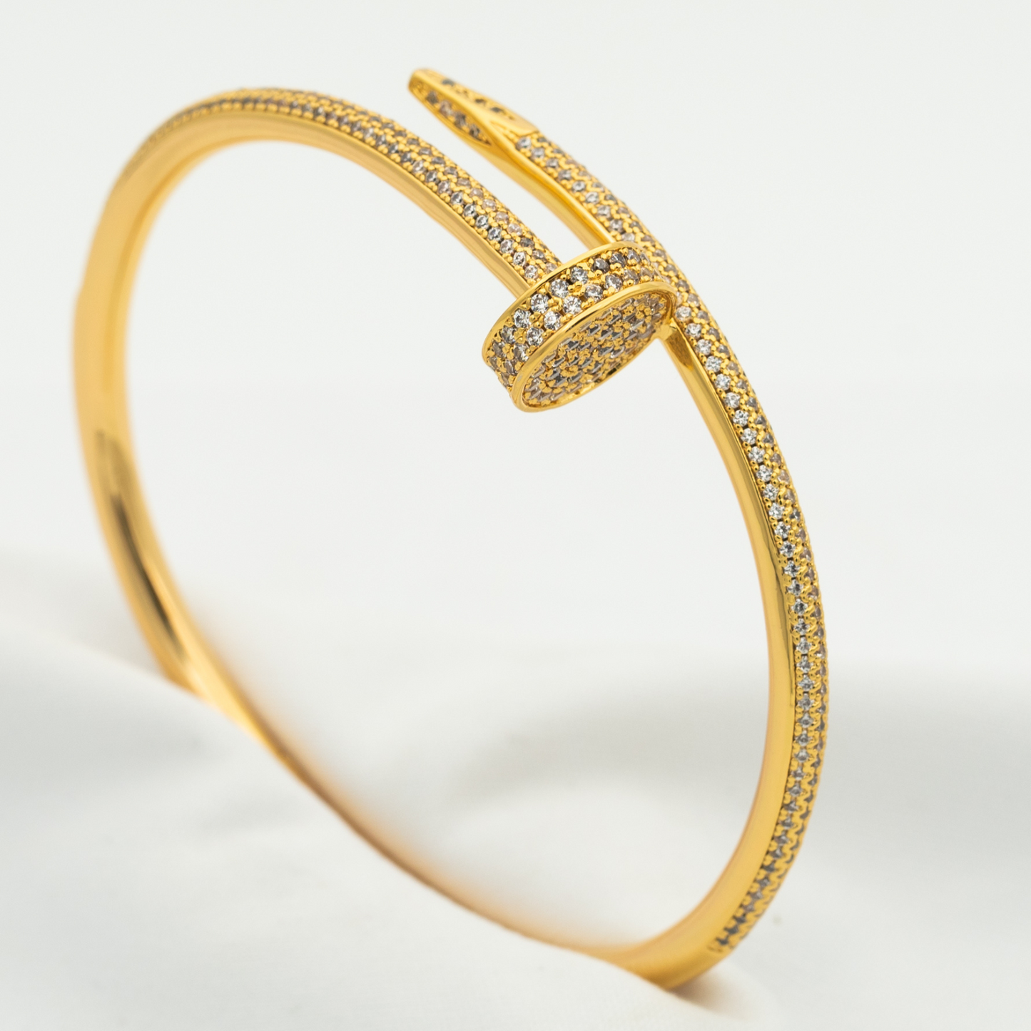 [Max Jewelry ]JUSTE BRACELET 3.5MM ALL DIAMONDS
