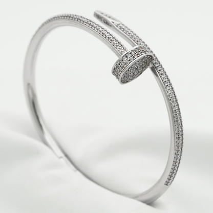 [Max Jewelry ]JUSTE BRACELET 3.5MM ALL DIAMONDS