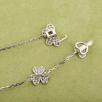 [Plus&Max]FRIVOLE SILVER 9 FLOWERS NECKLACE