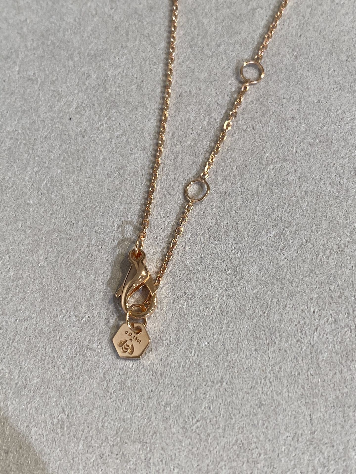 [Max Jewelry ]BEE LOVE DIAMOND NECKLACE