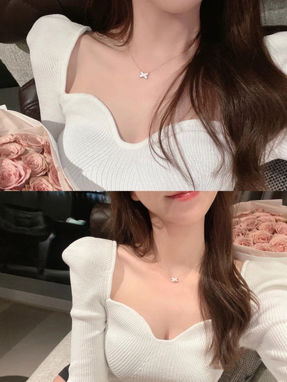 [Max Jewelry ]JEUX DE NECKLACE 1 DIAMOND