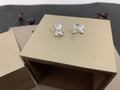 [Plus&Max]JEUX DE WHITE MOP SILVER DIAMOND EARRINGS