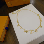 [Plus&Max]BLOOMING SUPPLE NECKLACE BRASS