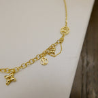 [Plus&Max]BLOOMING SUPPLE NECKLACE BRASS