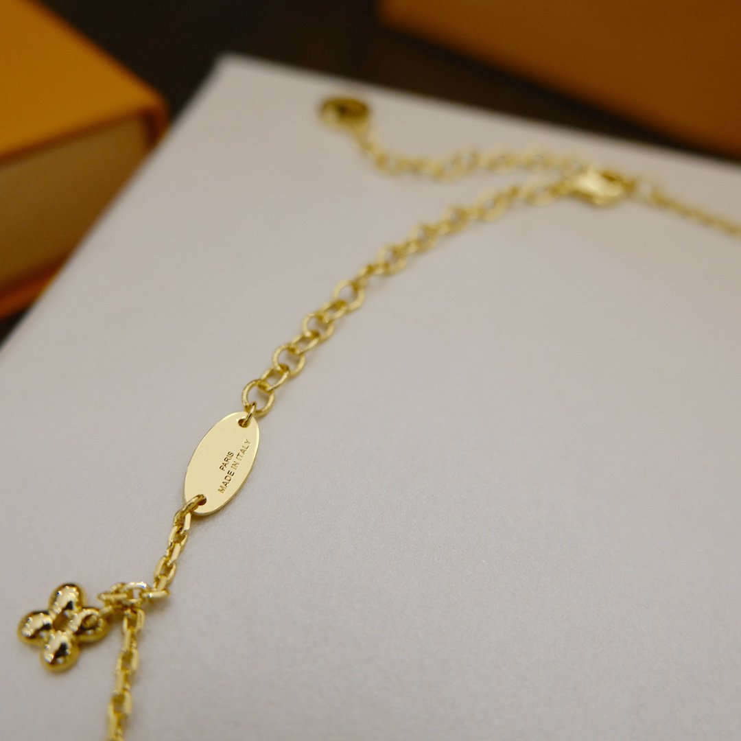 [Max Jewelry ]BLOOMING SUPPLE NECKLACE BRASS