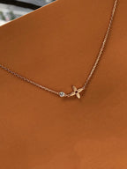 [Plus&Max]BLOSSOM PENDANT PINK GOLD AND DIAMOND
