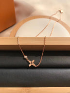 [Plus&Max]BLOSSOM PENDANT PINK GOLD AND DIAMOND