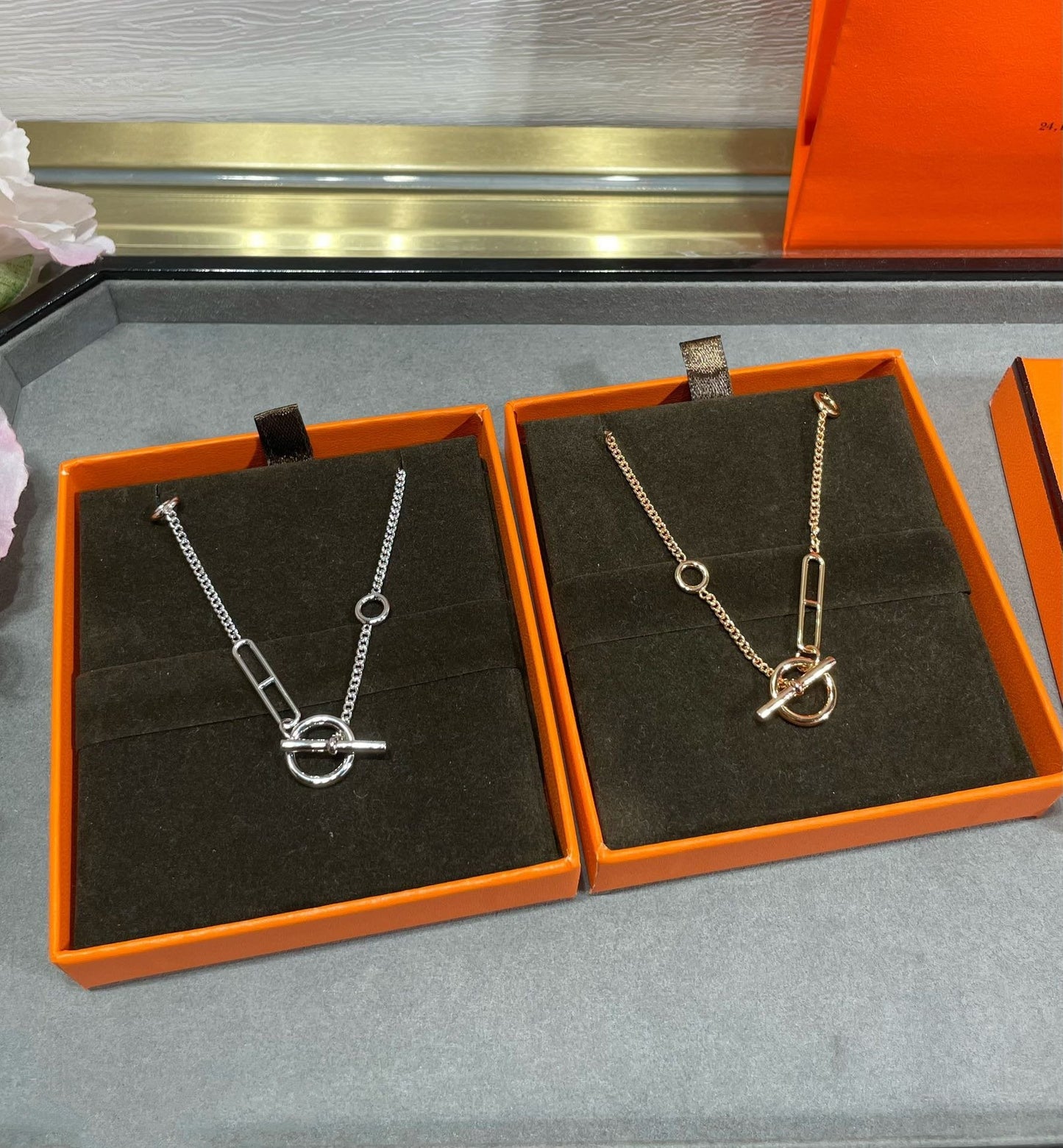 [Max Jewelry ]HM STERLING CHAINE D'ANCRE HEART