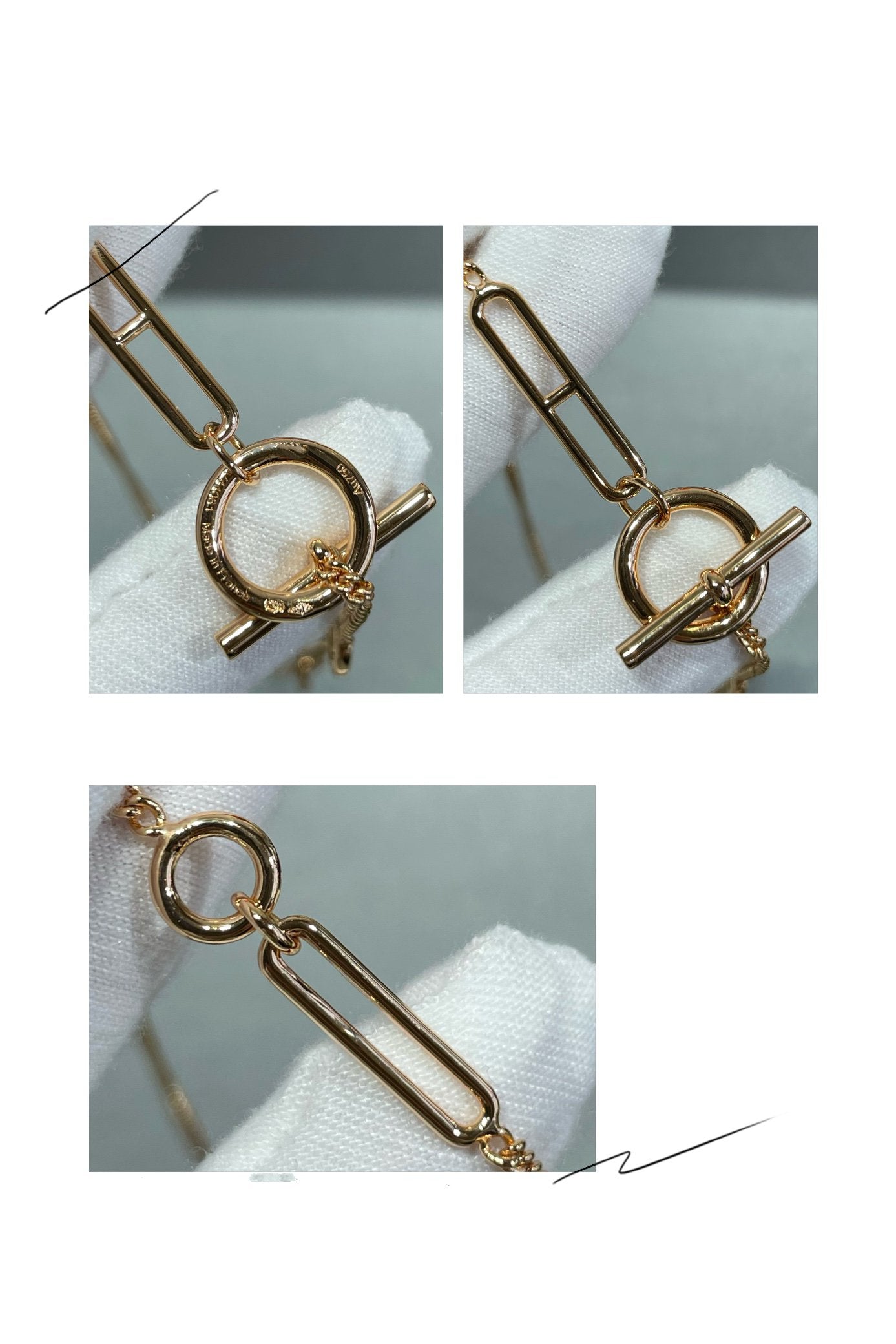 [Max Jewelry ]HM STERLING CHAINE D'ANCRE HEART
