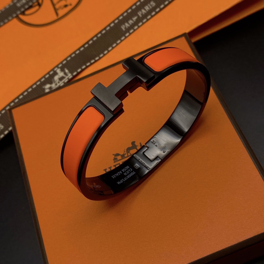 [Max Jewelry ]CLIC HM SO BLACK OREGAN BRACELET