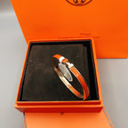 [Plus&Max]CLASSIC HM CLIC RED 8MM ENAMEL BRACELET