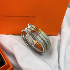 [Plus&Max]CLASSIC HM CLIC GREEN 8MM ENAMEL BRACELET