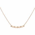 [Plus&Max]BEE MY LOVE DIAMOND NECKLACE