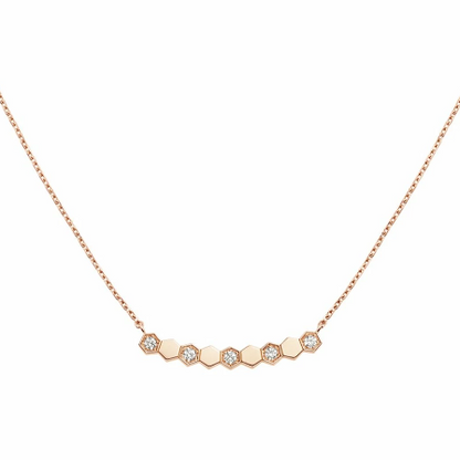 [Max Jewelry ]BEE MY LOVE DIAMOND NECKLACE