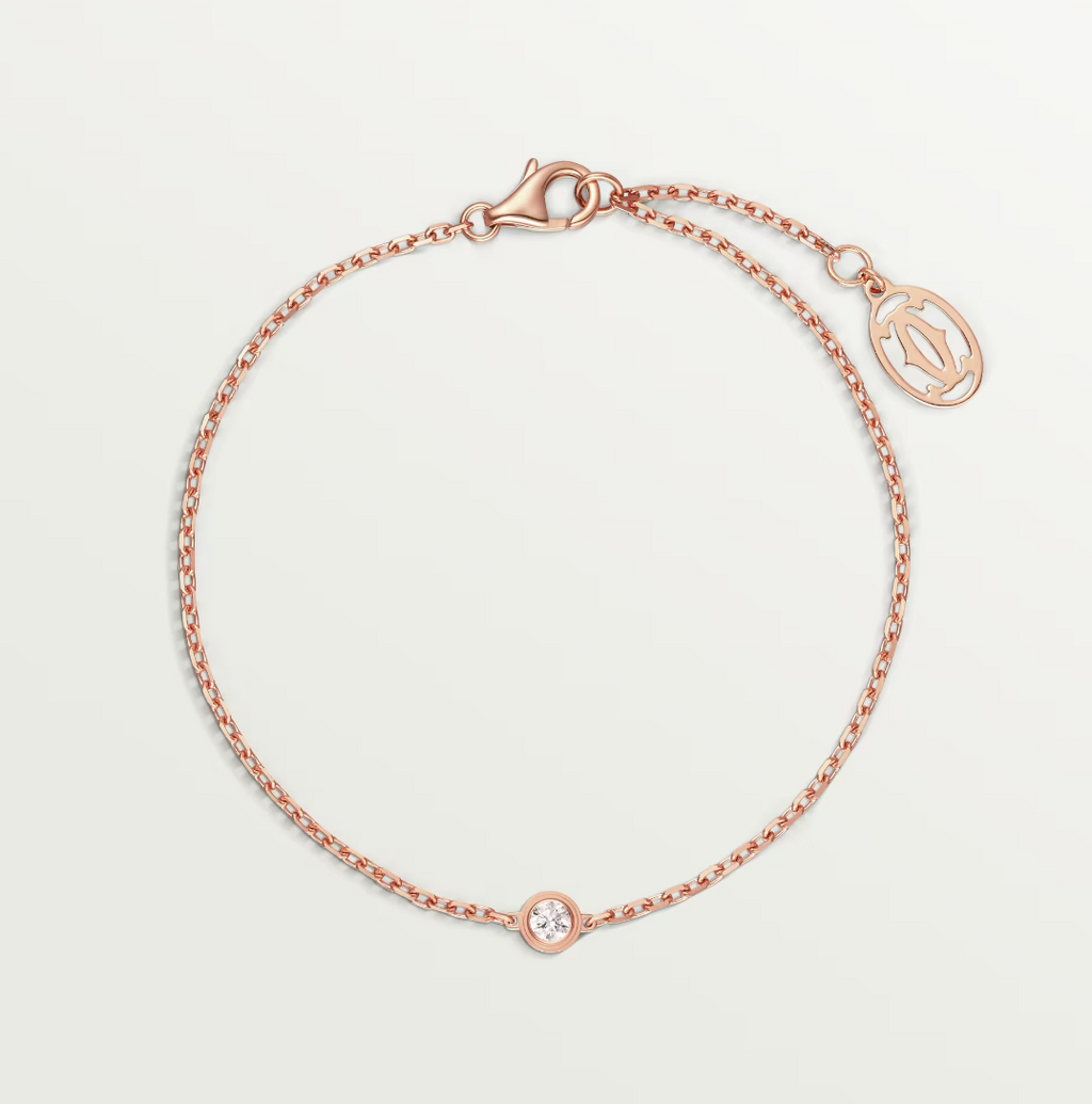 [Plus&Max]DAMOUR DIAMOND LINK BRACELET
