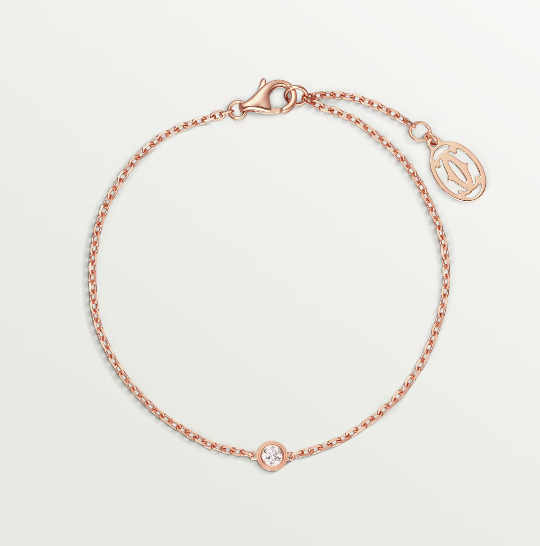 [Max Jewelry ]DAMOUR DIAMOND LINK BRACELET