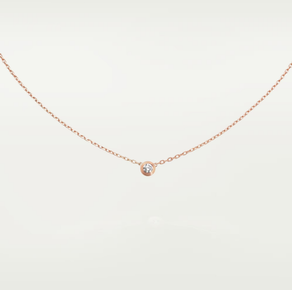 [Plus&Max]DAMOUR DIAMOND NECKLACE