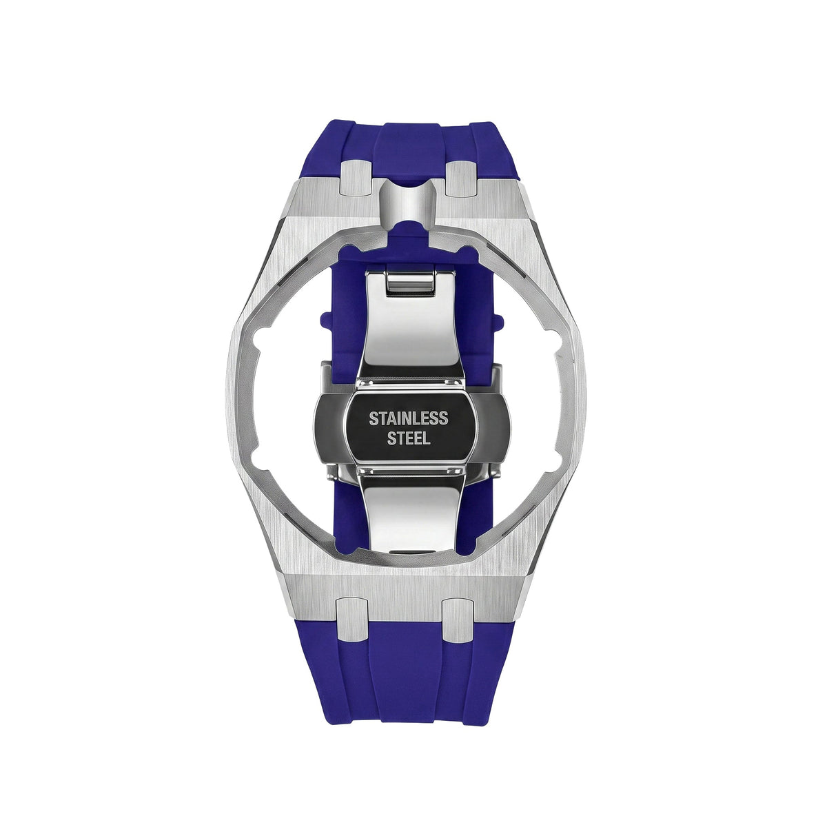 [Plus&Max]Royal Oak Pop Exclusive Steel Case & Silicone Strap With Cradle