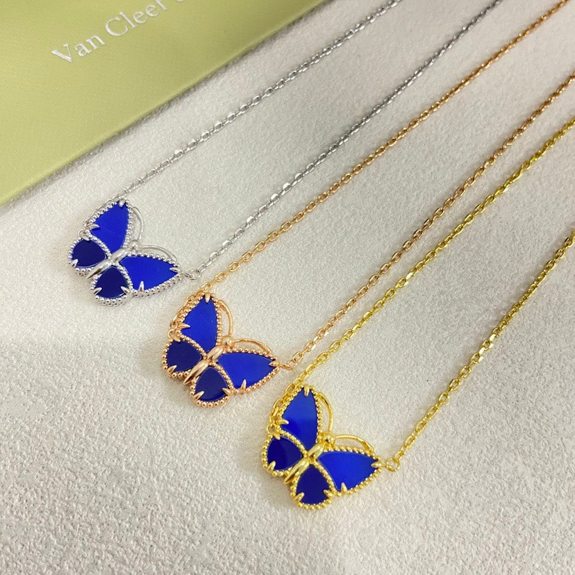 [Max Jewelry] 2026 NEW LUCKY BUTTERFLY 1 MOTIFS NECKLACE