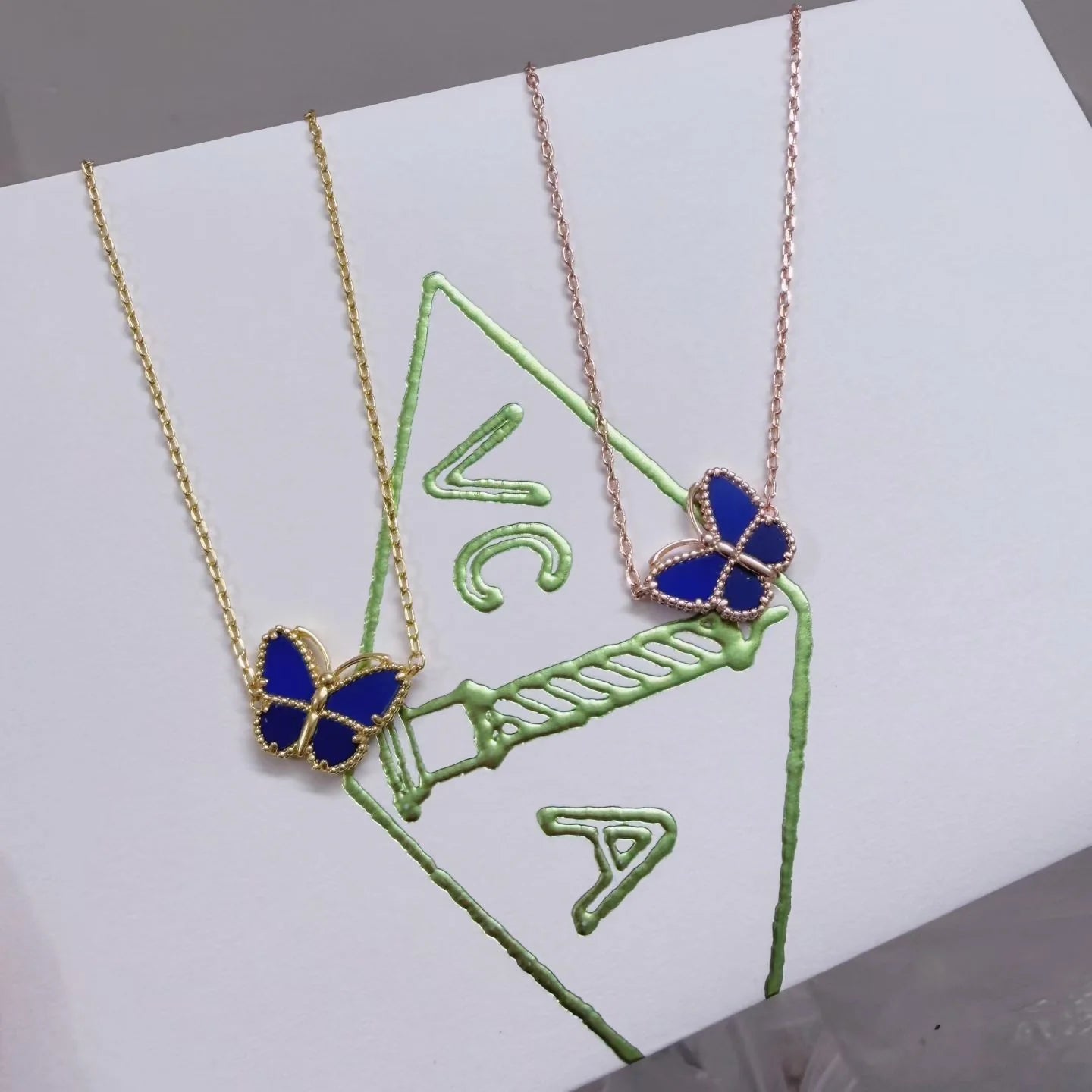 [Max Jewelry] 2026 NEW LUCKY BUTTERFLY 1 MOTIFS NECKLACE