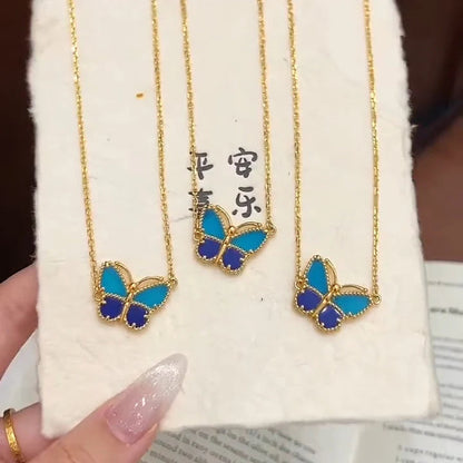 [Max Jewelry] 2026 NEW LUCKY BUTTERFLY 1 MOTIFS NECKLACE