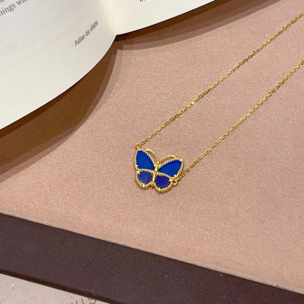 [Plus&Max] 2026 NEW LUCKY BUTTERFLY 1 MOTIFS NECKLACE