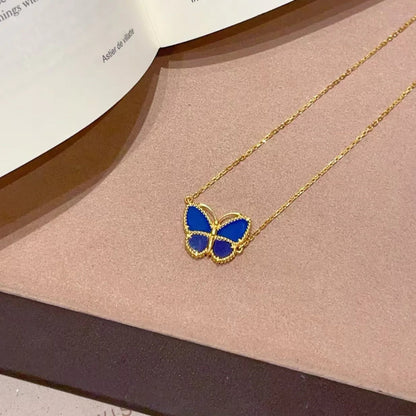 [Max Jewelry] 2026 NEW LUCKY BUTTERFLY 1 MOTIFS NECKLACE