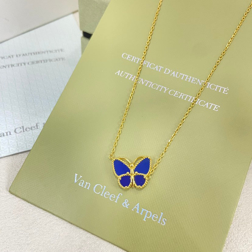 [Max Jewelry] 2026 NEW LUCKY BUTTERFLY 1 MOTIFS NECKLACE