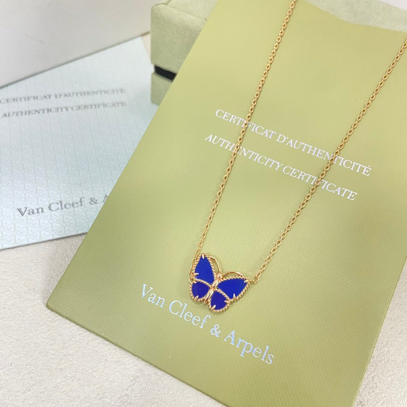 [Max Jewelry] 2026 NEW LUCKY BUTTERFLY 1 MOTIFS NECKLACE