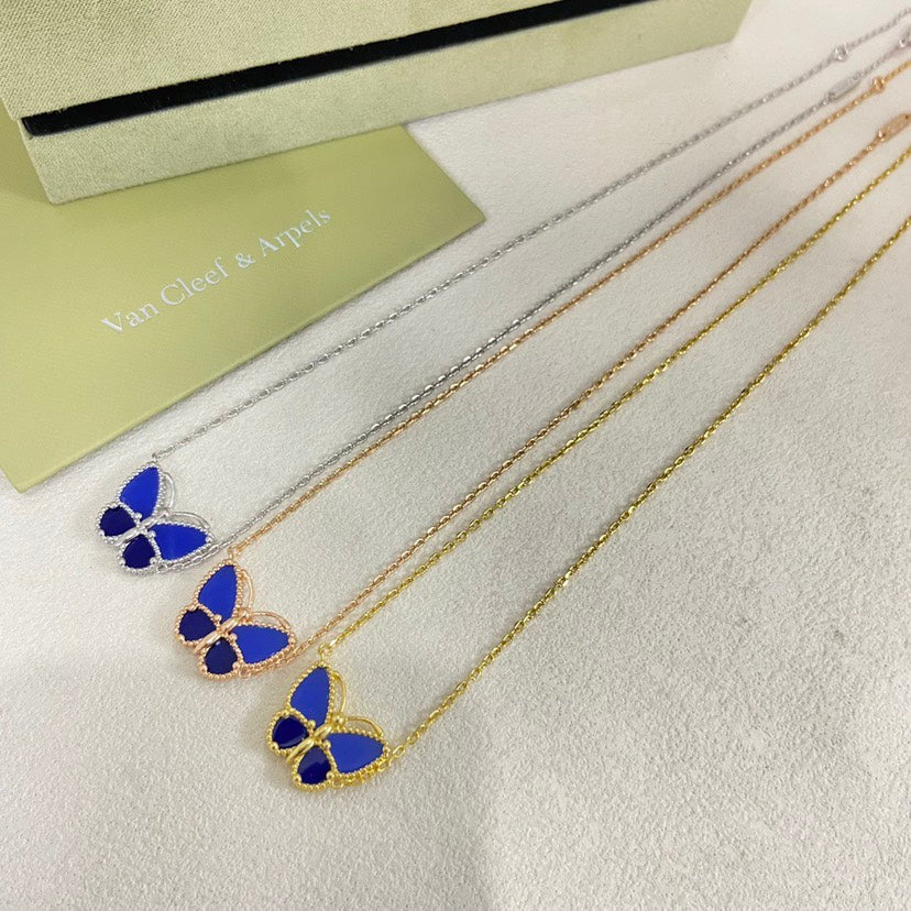 [Max Jewelry] 2026 NEW LUCKY BUTTERFLY 1 MOTIFS NECKLACE