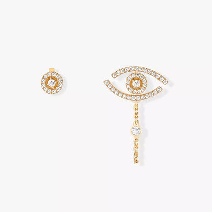 [Max Jewelry]Lucky Eye Diamond Earrings