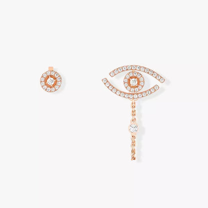 [Max Jewelry]Lucky Eye Diamond Earrings