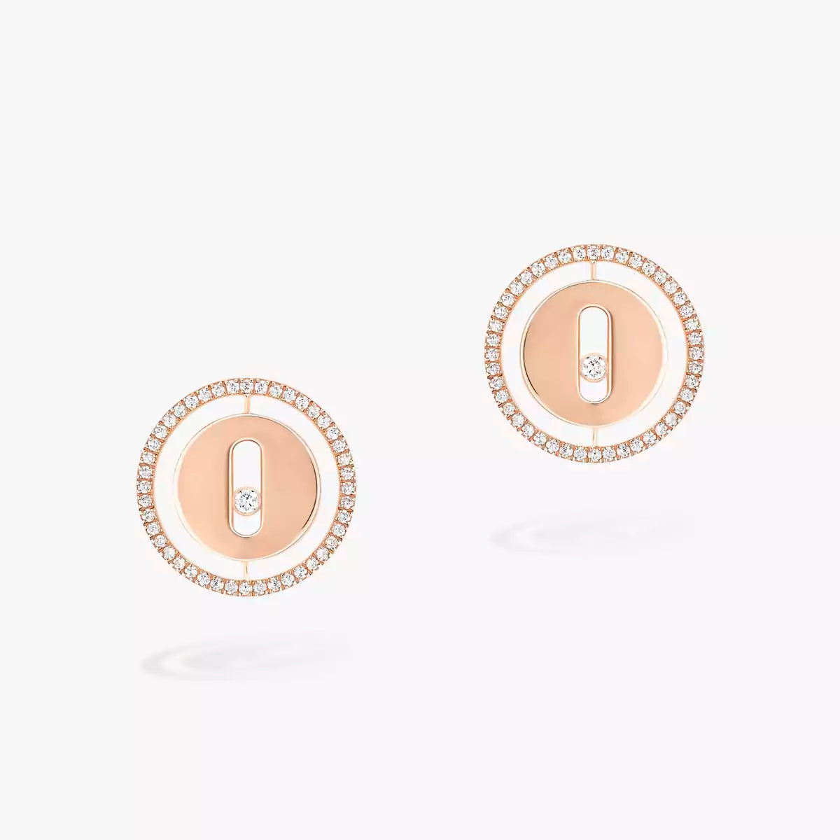 [Max Jewelry]Lucky Move Diamond Earrings