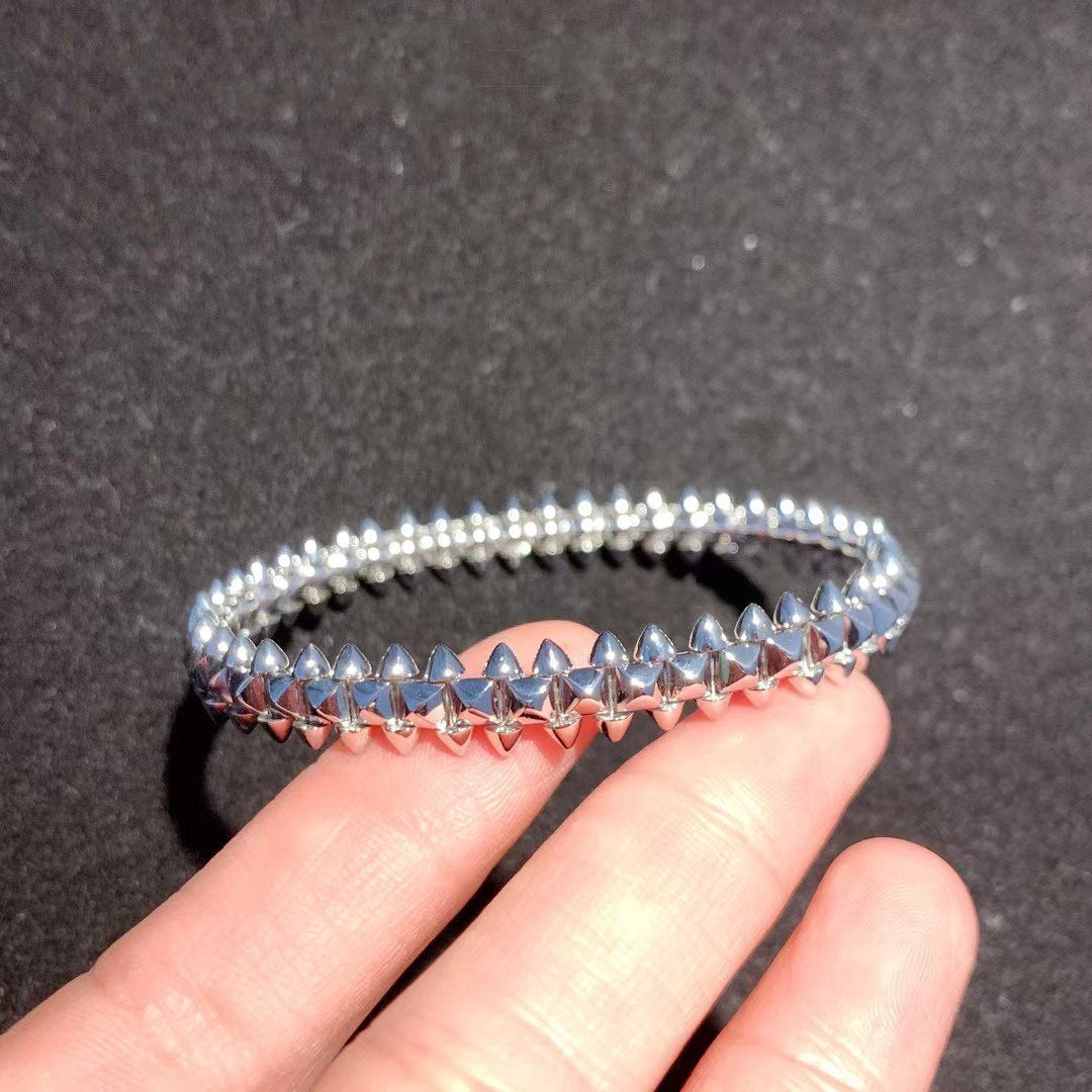 [Max Jewelry ]CLASH SILVER BRACELET