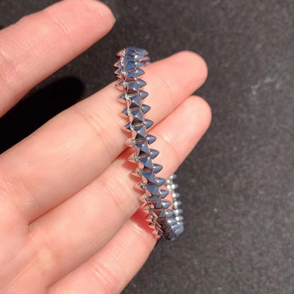 [Max Jewelry ]CLASH SILVER BRACELET