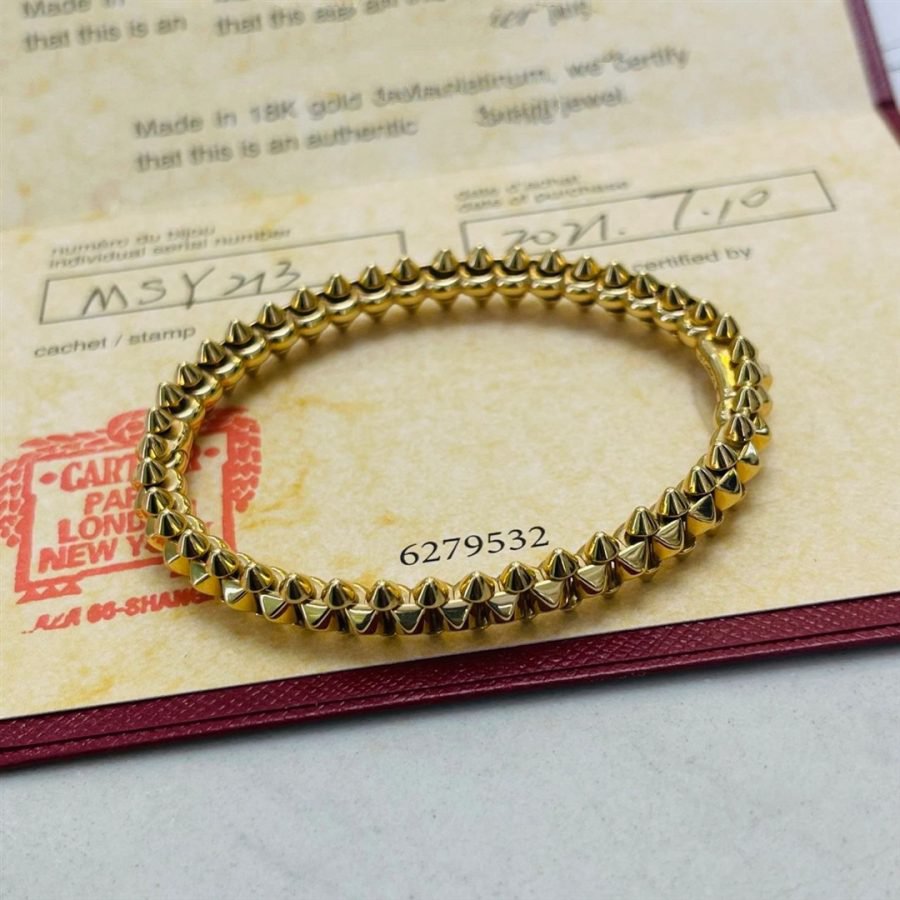 [Max Jewelry ]CLASH GOLD BRACELET