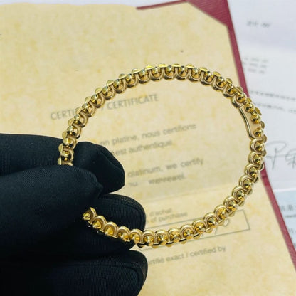 [Max Jewelry ]CLASH GOLD BRACELET