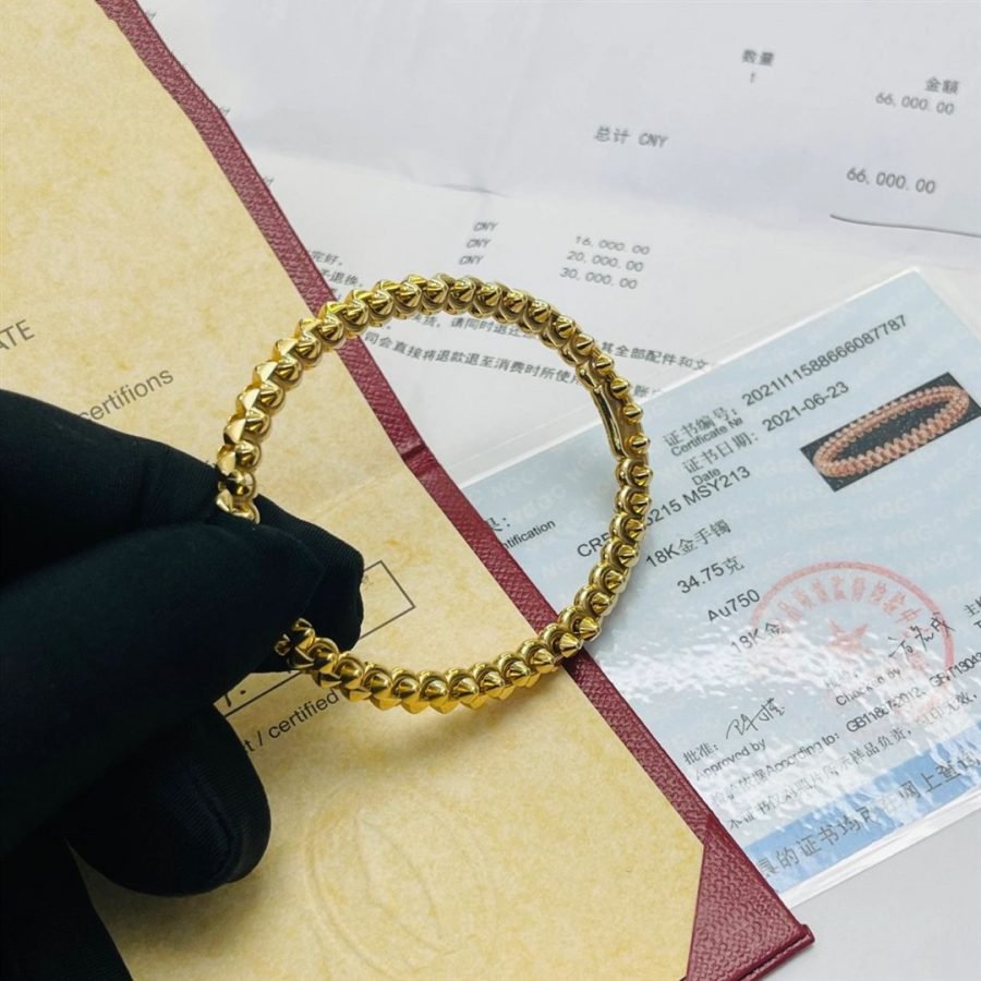 [Max Jewelry ]CLASH GOLD BRACELET
