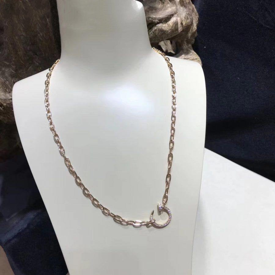 [Max Jewelry ]JUSTE NECKLACE DIAMONDS